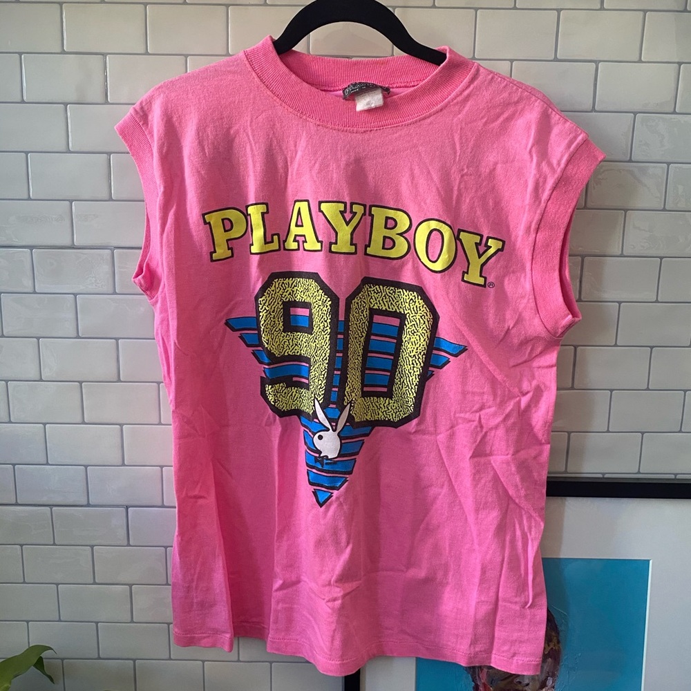 VINTAGE PLAYBOY MUSCLE TEE